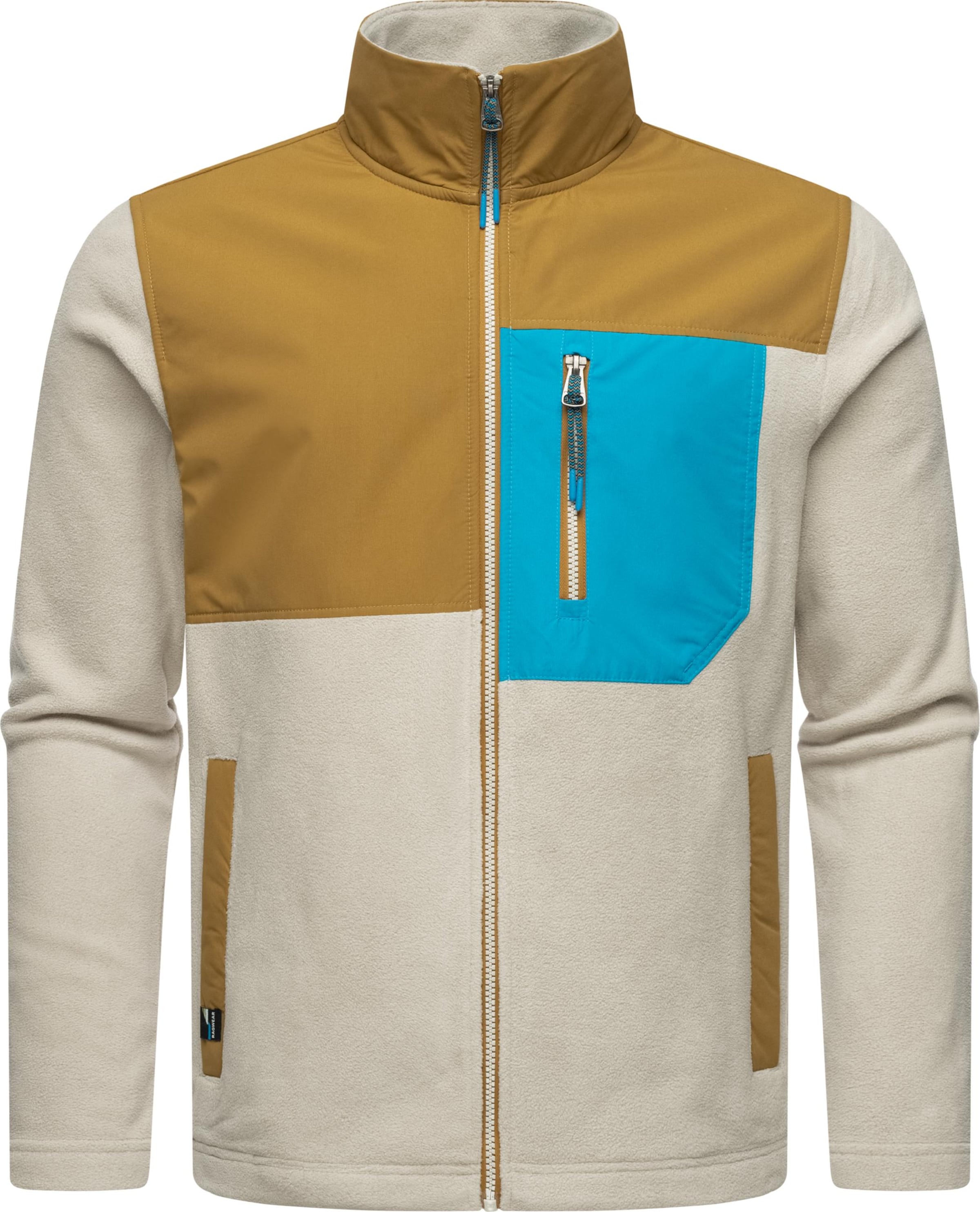 Giacca di pile ' Flettcher ' di Ragwear in beige: frontale