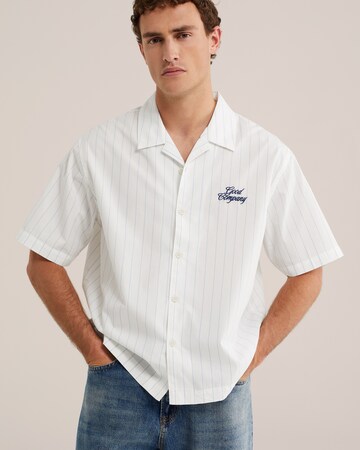 WE Fashion Comfort Fit Skjorte i hvid: forside