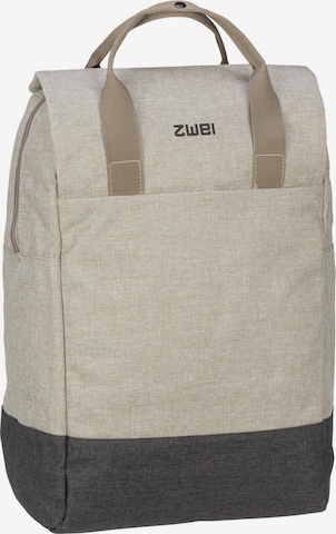 ZWEI Backpack in Beige: front