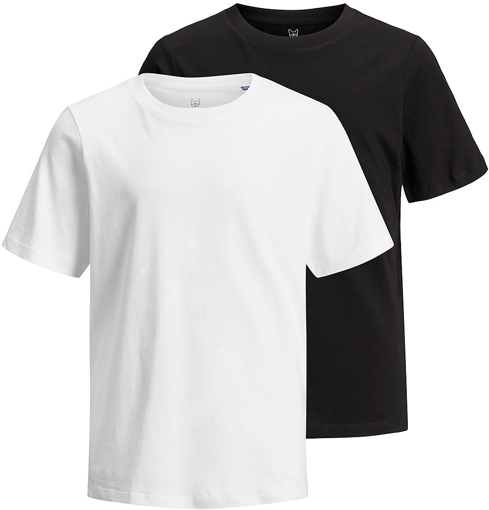 Jack & Jones Junior T-Shirt in Bianco, Nero 