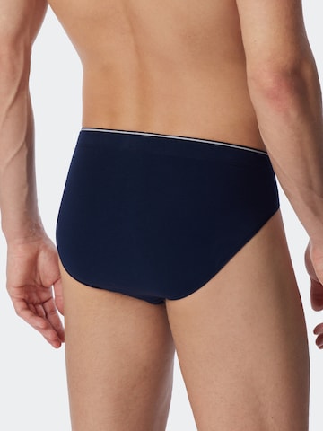 Slip uncover by SCHIESSER en bleu