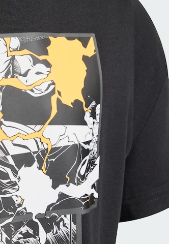 T-Shirt fonctionnel 'All Blacks x Marvel' ADIDAS PERFORMANCE en noir