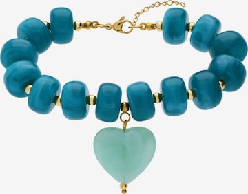 Lucardi Armband in Blau: Vorderseite