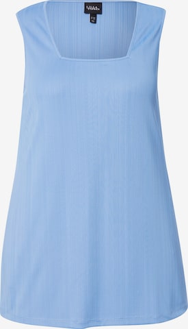 Ulla Popken Top in Blauw: voorkant