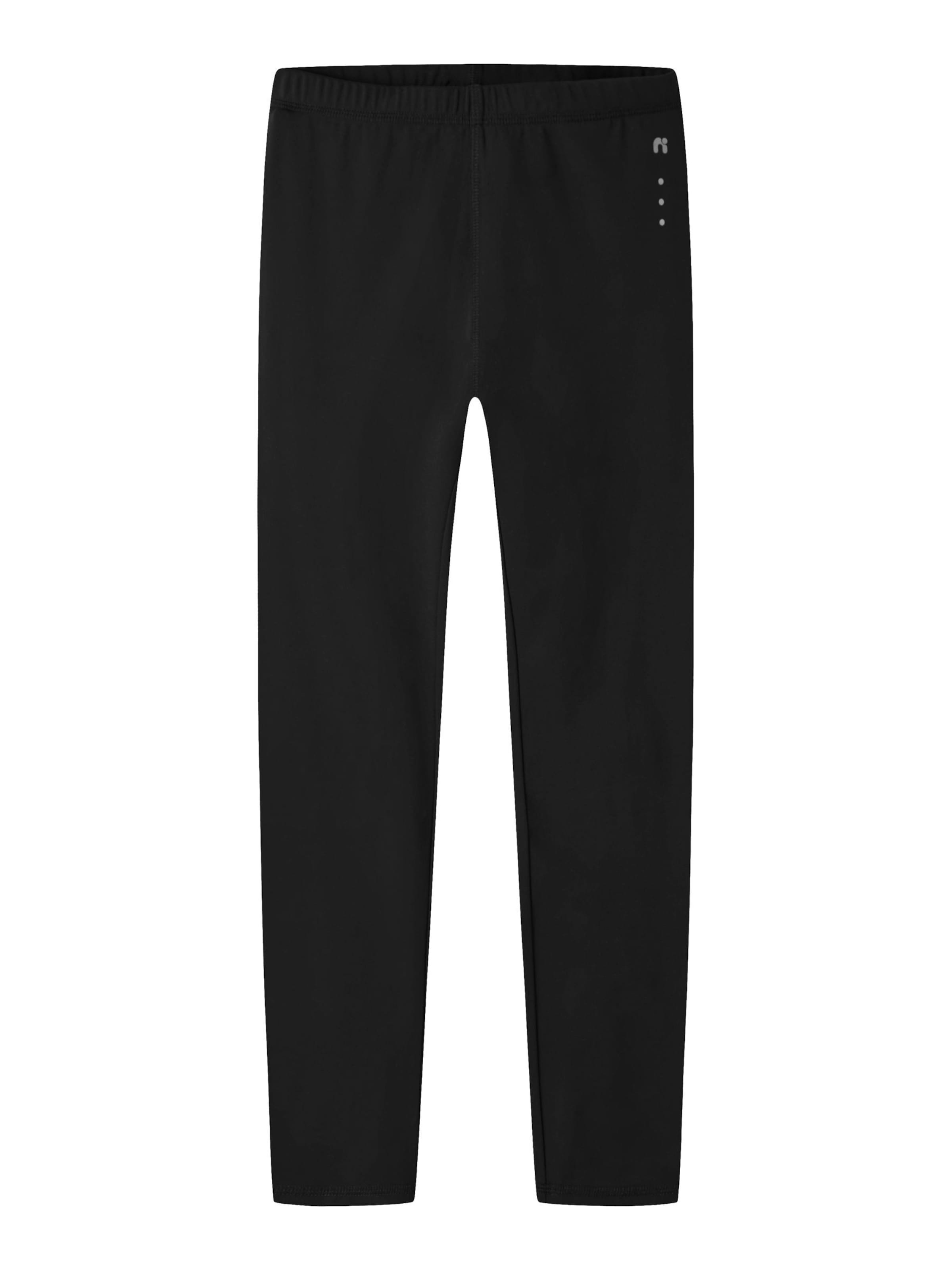 NAME IT Skinny Leggings i sort: forside