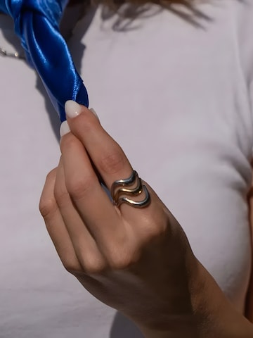 hiBALI Ring 'Layer Ring'‌‌‌‌‌‌‌‌ in Mischfarben