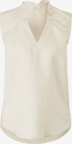 s.Oliver BLACK LABEL Blouse in Yellow: front