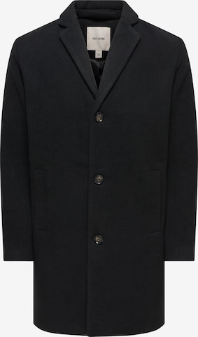 Only & Sons Демисезонное пальто в Черный: спереди
