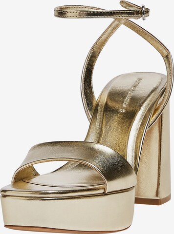 Pull&Bear Sandal i guld: framsida