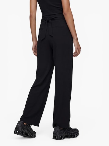 VERO MODA Wide Leg Laskoshousut 'VMCARLA' värissä musta