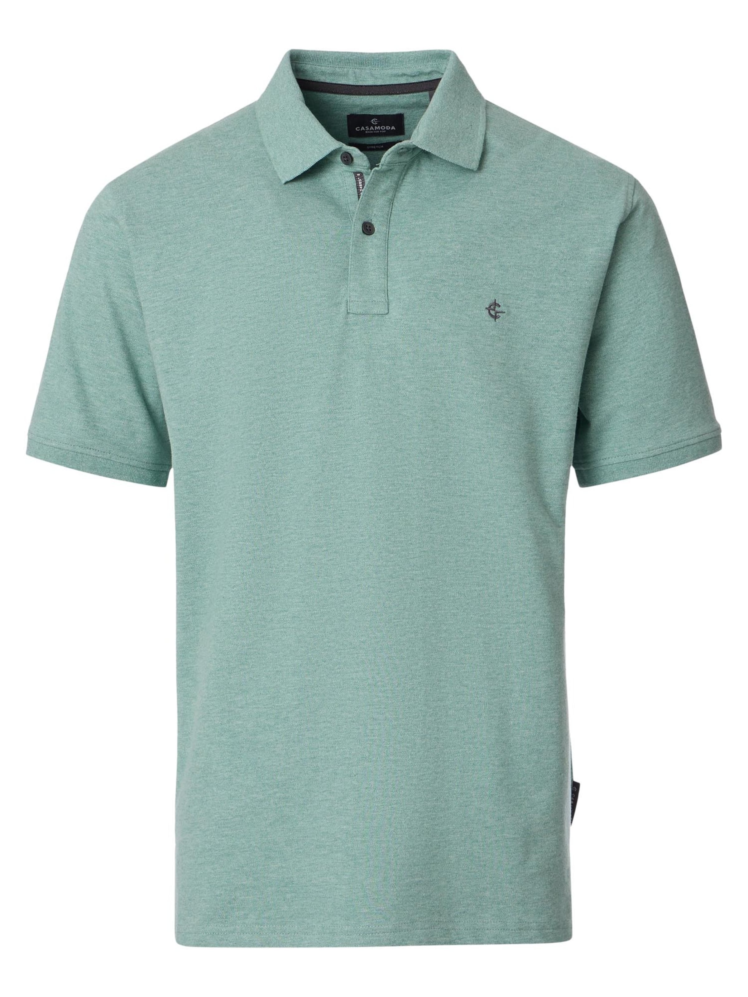 CASAMODA Shirt 'Basic' in Green: front