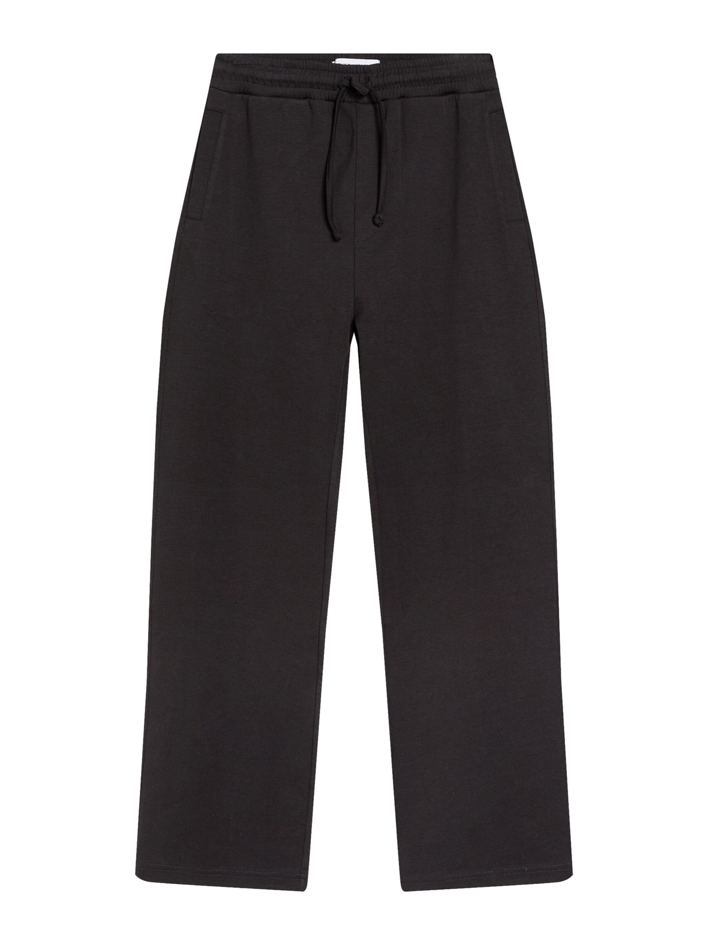 Pantalon Bershka en noir : devant
