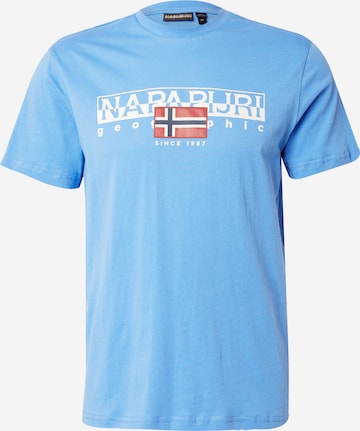 T-Shirt 'S-AYLMER' NAPAPIJRI en bleu : devant