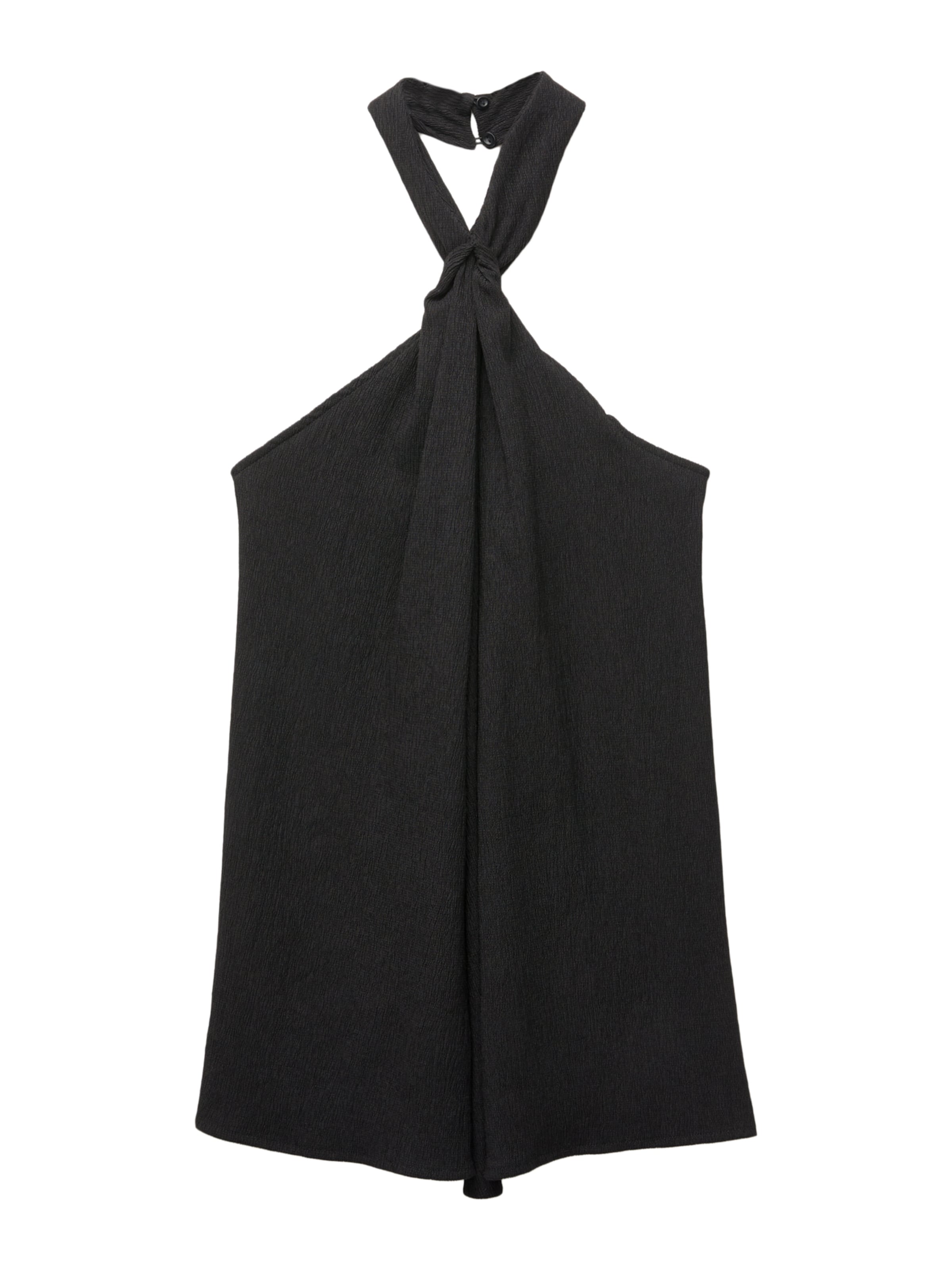 Pull&Bear Top in Zwart: voorkant