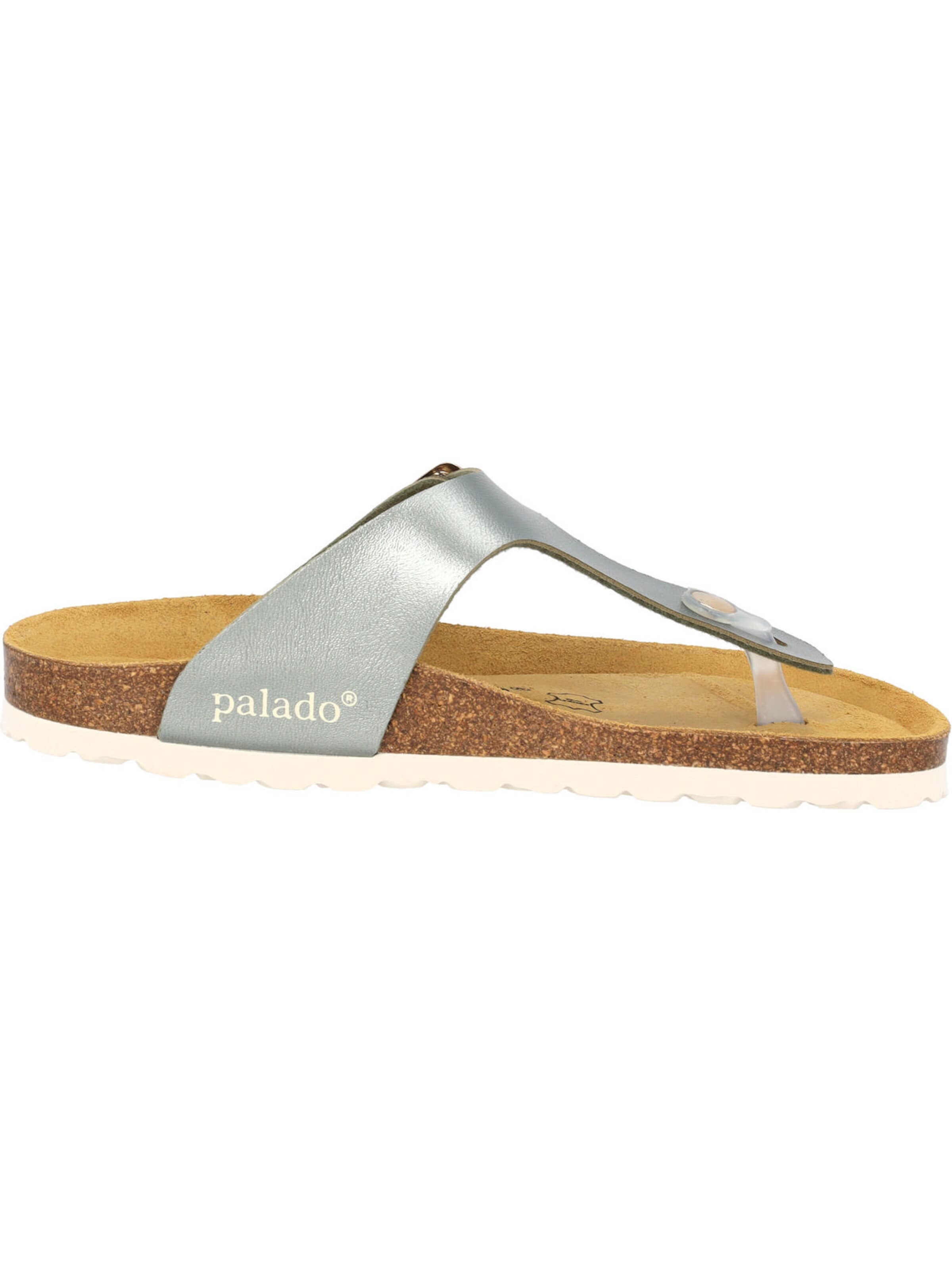 Palado Teenslipper 'Kos Metallic' in Groen