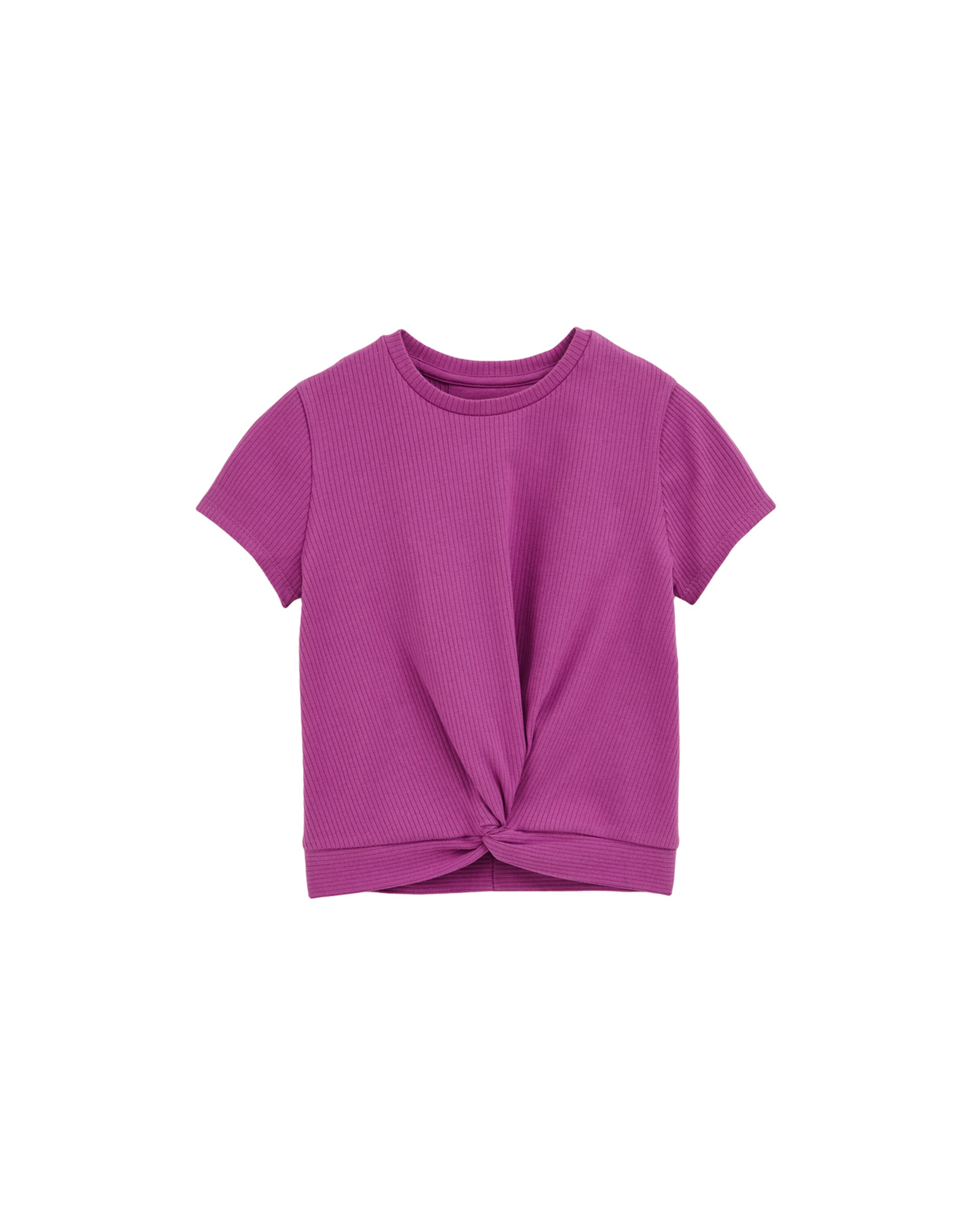 WE Fashion Majica | vijolična barva: sprednja stran