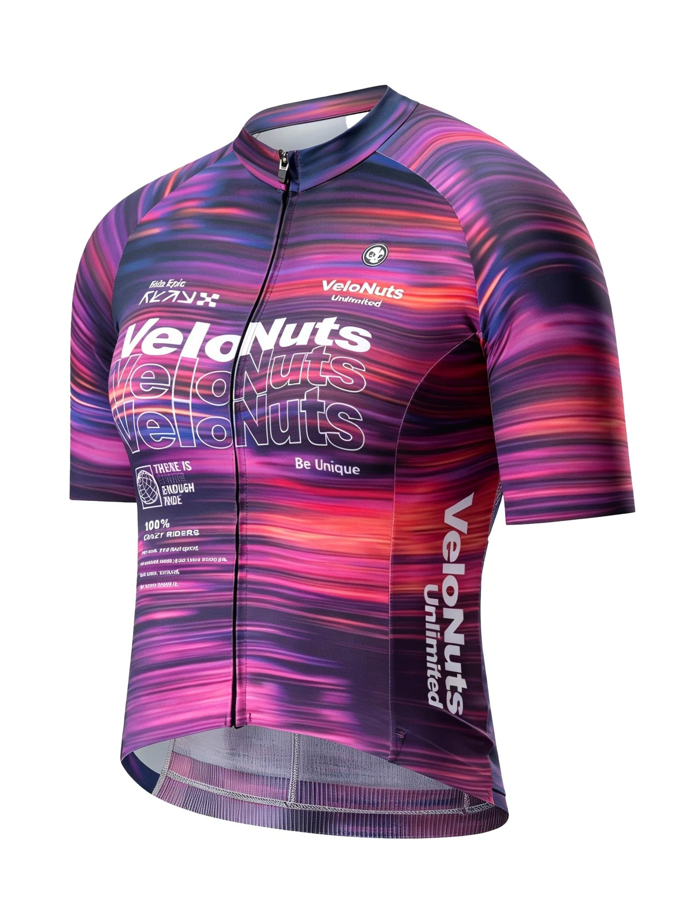 VeloNuts Jersey in M/Regular in Neon purple, Item view
