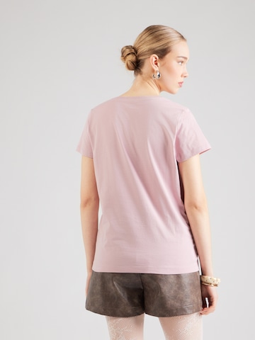 Lee Tričko - Fialová: zadná strana