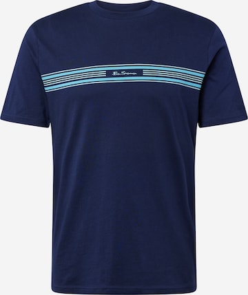 Ben Sherman T-shirt i blå: framsida