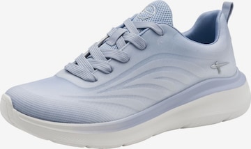 Baskets basses Tamaris en bleu : devant