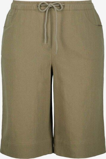 Ulla Popken Trousers in Olive, Item view