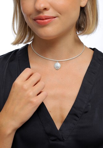 Chaîne 'Barock' ELLI PREMIUM en argent : devant