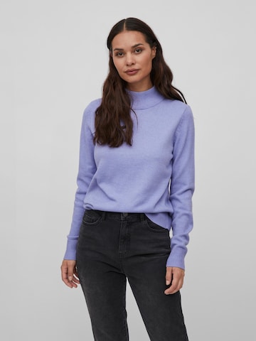 VILA Sweater 'Ril' in Purple: front