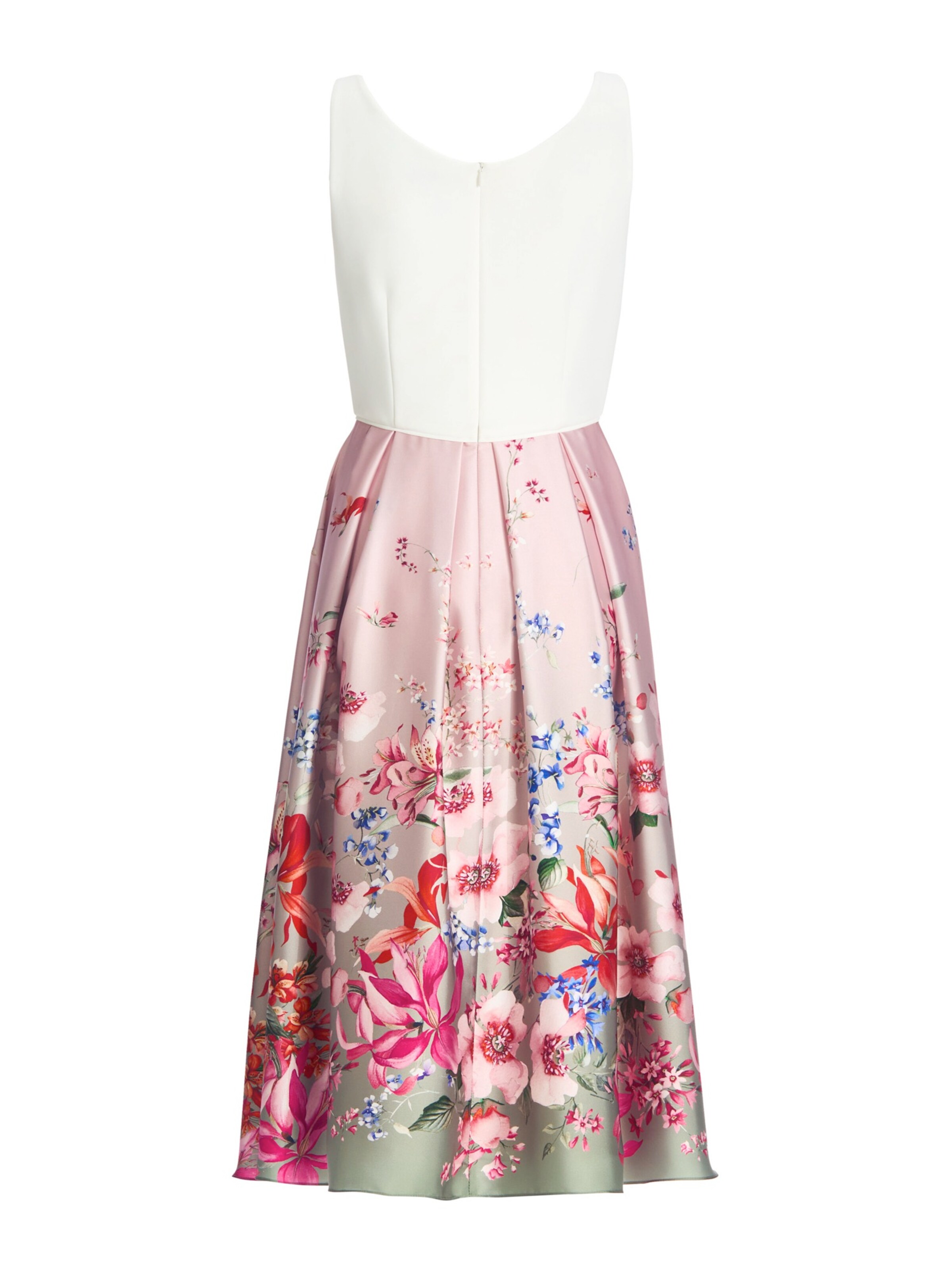 Robe de cocktail SWING en rose
