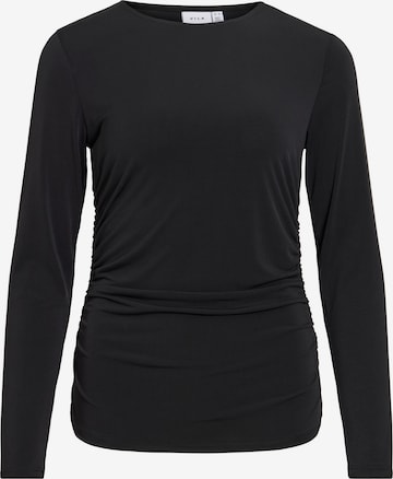 VILA Shirts 'LYSERA' i sort: forside