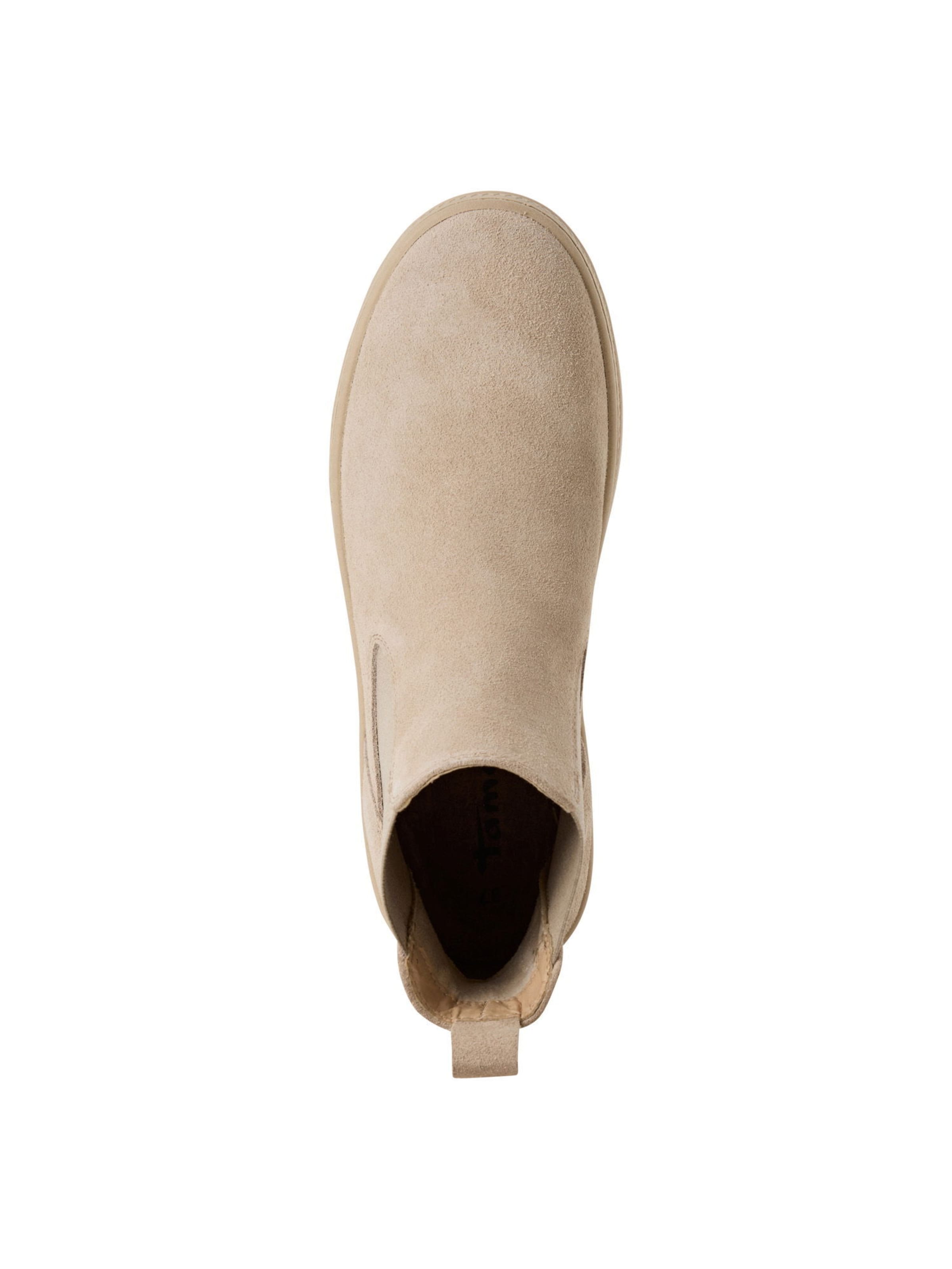 Tamaris Chelsea boots in Beige