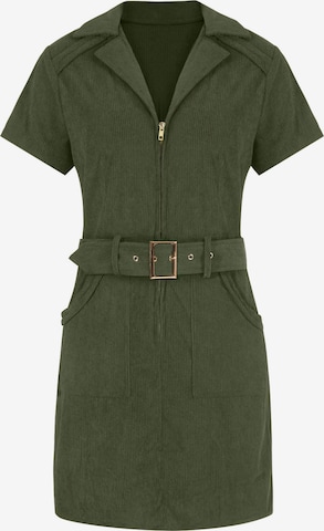 Imily Bela - Vestido en verde: frente