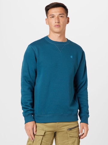 G-Star RAW Sweatshirt in Blau: predná strana