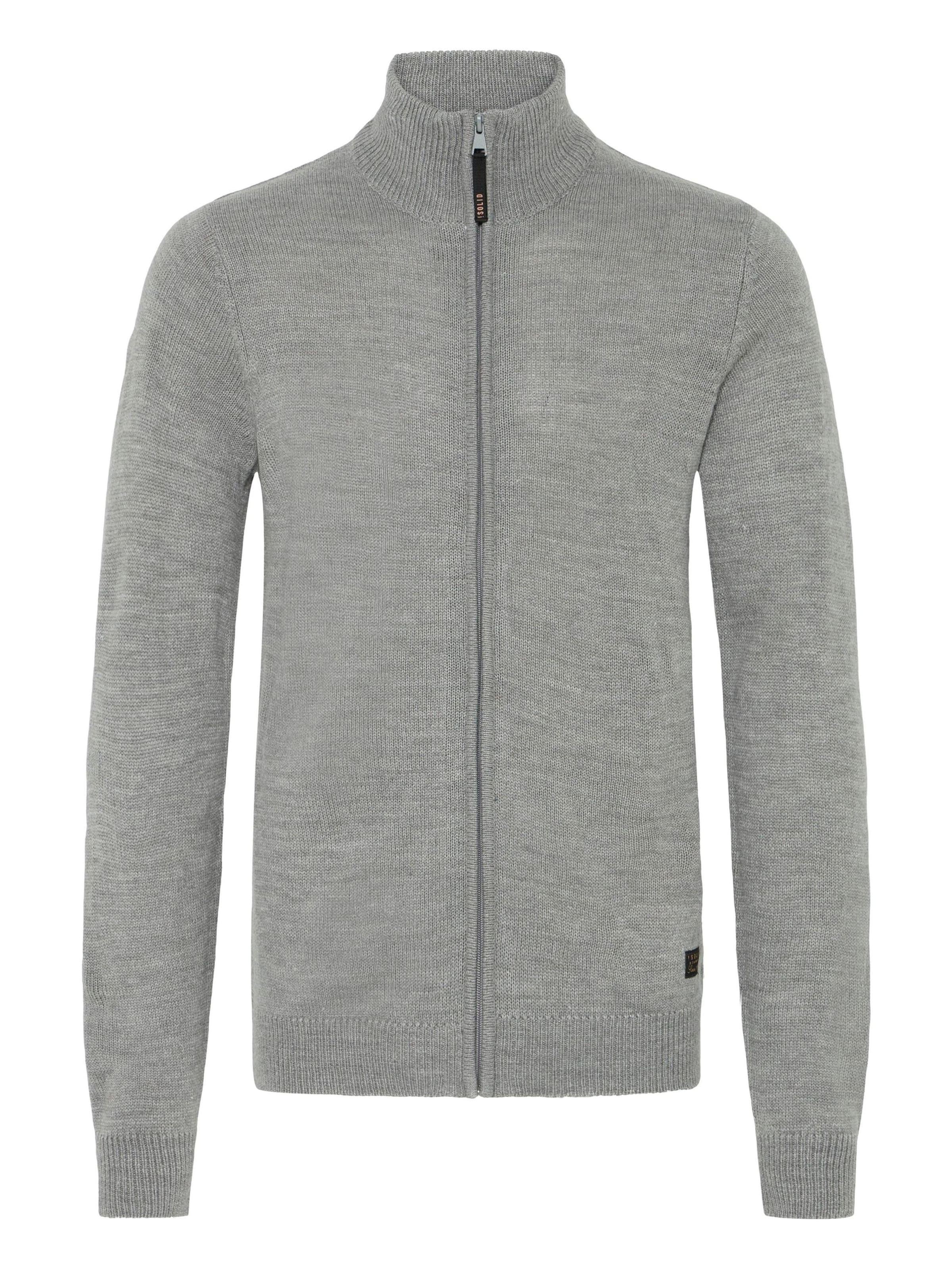 Vestes en maille ' SDBABAL ' !Solid en gris : devant