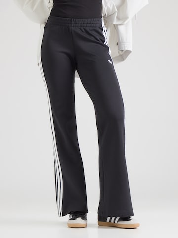 évasé Pantalon ADIDAS ORIGINALS en noir : devant