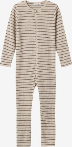 Pyjama NAME IT en beige : devant