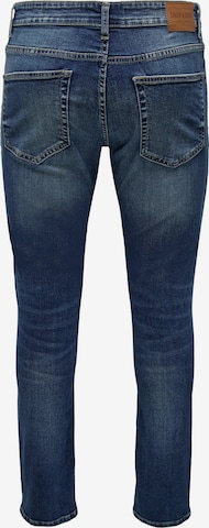 Only & Sons - Skinny Calças de ganga 'Loom' em azul