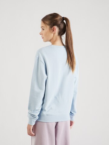 ADIDAS SPORTSWEAR Athletic Sweatshirt 'Essentials Linear' in Blue