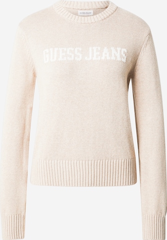 GUESS JEANS - Pullover em bege: frente
