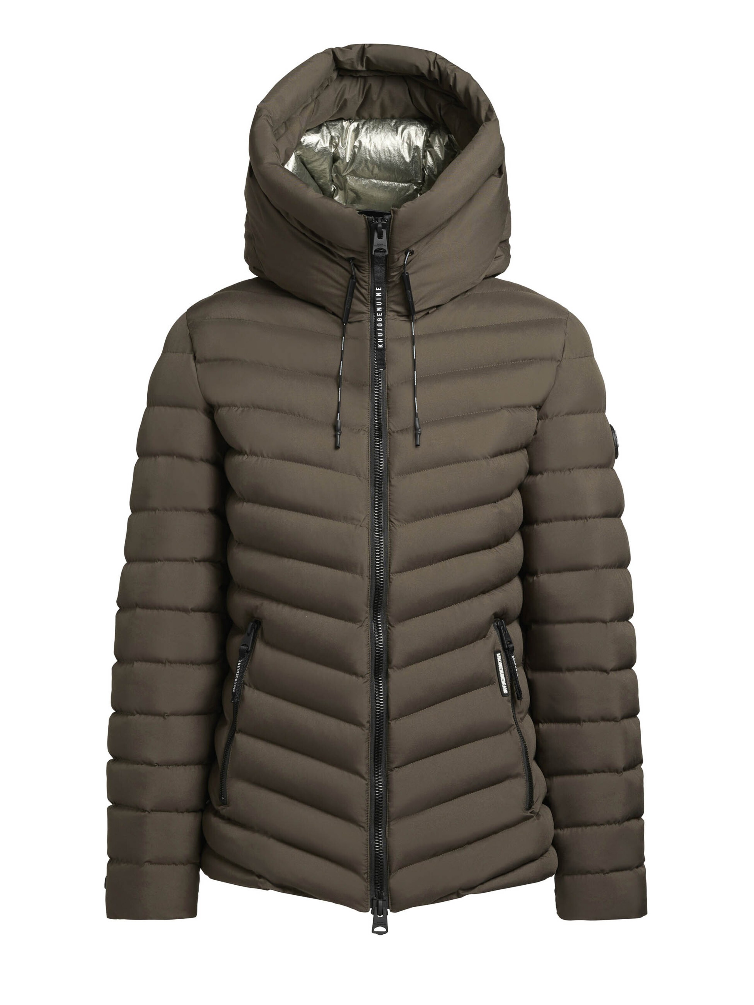 khujo - Casaco de inverno 'Pace' em verde: frente