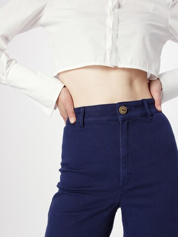 Wide Leg Pantalon Monki en bleu