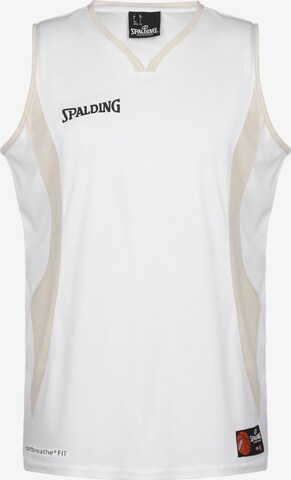 SPALDING Performance Shirt in White: front