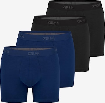 SLOGGI Boxershorts 'SLG Base' in Blau: Vorderseite