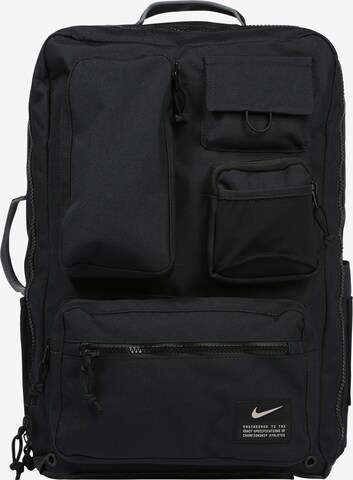 Sac à dos de sport 'Utility Elite' NIKE en noir : devant