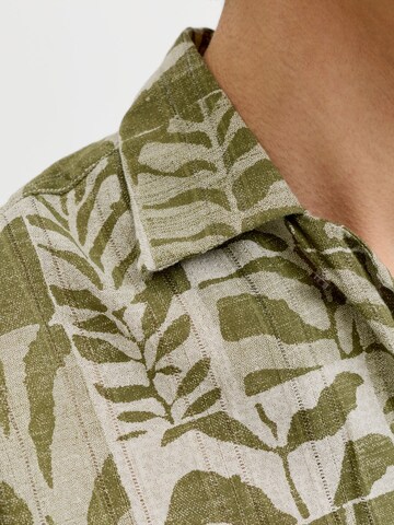 JACK & JONES Comfort fit Overhemd in Groen