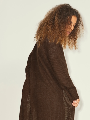 JJXX Knitted coat 'Ea' in Brown