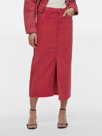 VILA Rok in Rood: voorkant