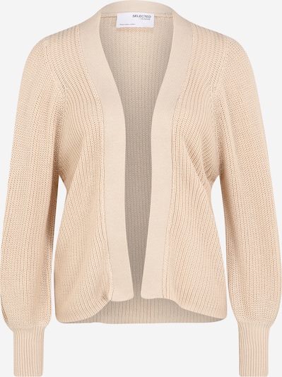 Selected Femme (Petite) Gebreid vest 'Emmy' in de kleur Nude, Productweergave