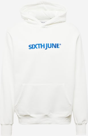 Sweat-shirt Sixth June en blanc : devant