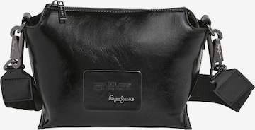 Pepe Jeans Handtasche in Schwarz: Vorderseite