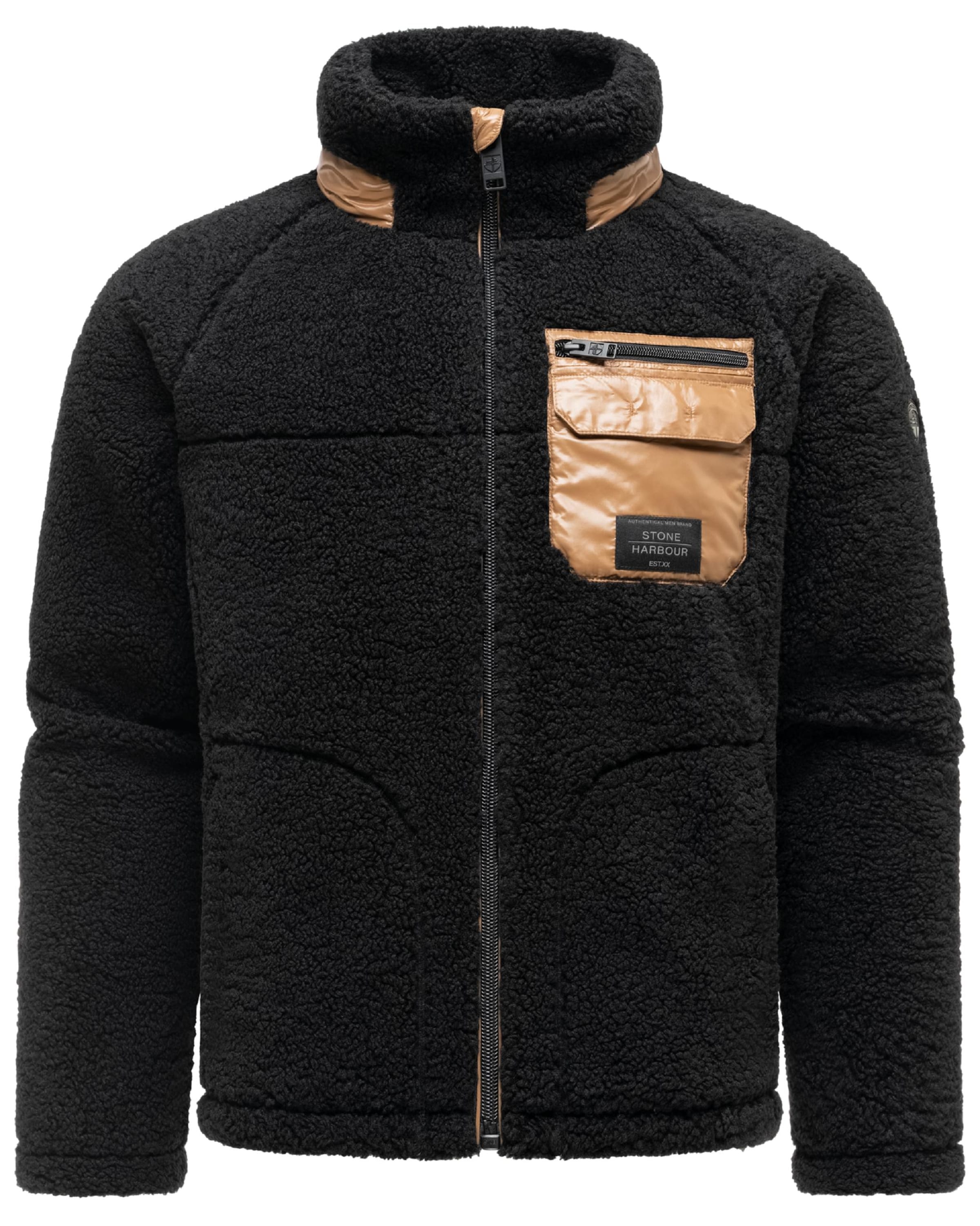 STONE HARBOUR Weatherproof jacket 'Sorees XX' in Black: front
